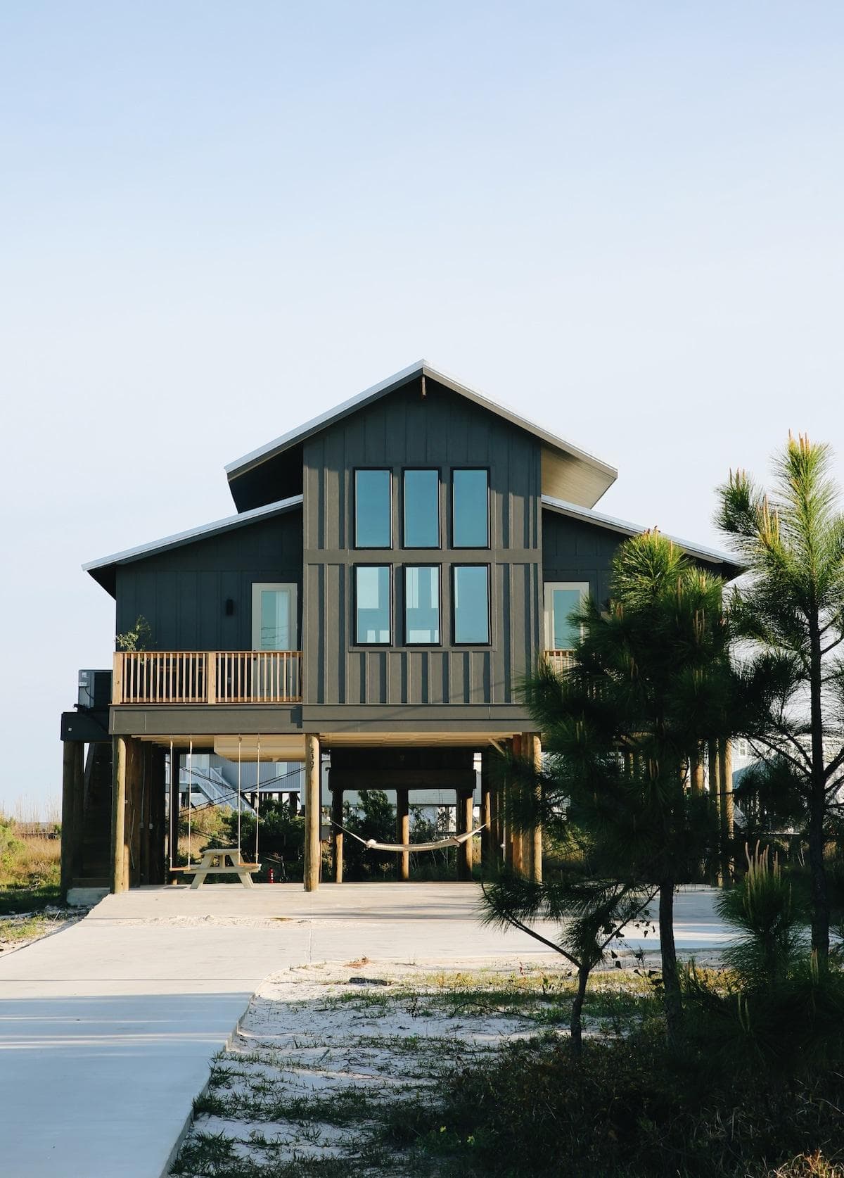 Wild Olive Cottage offers guests the privacy of the bay side, with a short, 3-5 minute walk to the beach and water views from every room in the house! Beach access is located directly across the street from the driveway. 